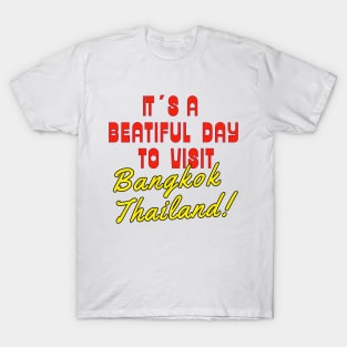 Bangkok Thailand. Gift ideas for the travel enthusiast. T-Shirt